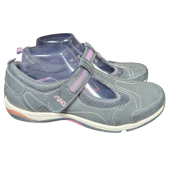 Ryka N2-DM Excellent Condition Womens Size 10 Mary Janes Hook & Loop Closure - Picture 2 of 10